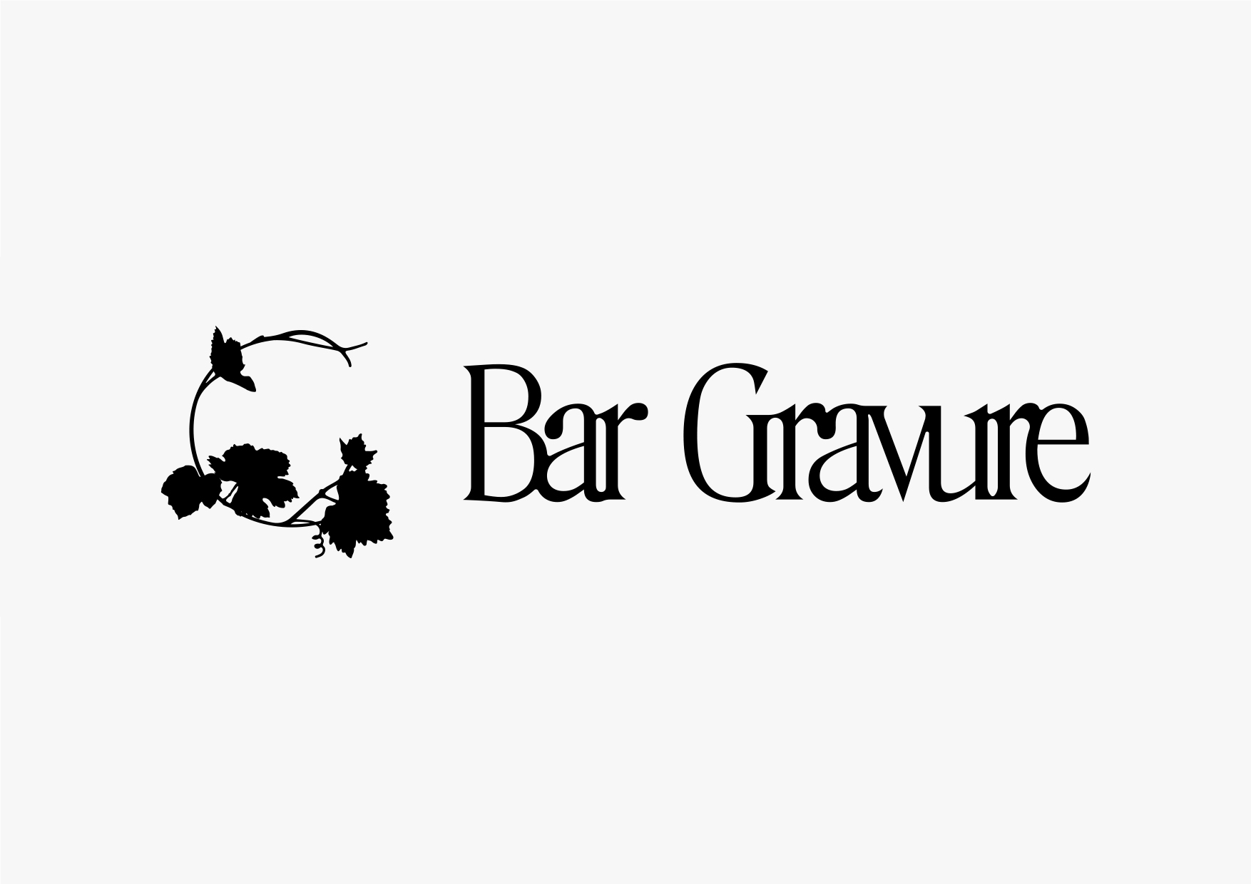 Bar Gravure／ロゴ
