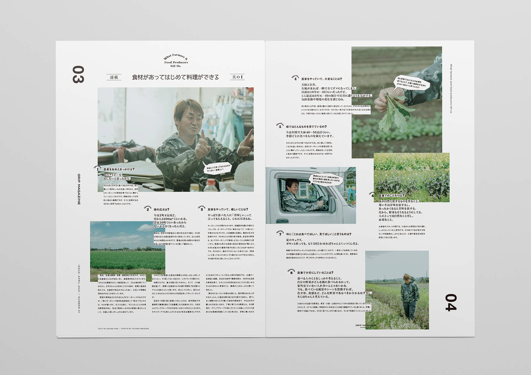 GRIP MAGAZINE／エディトリアル